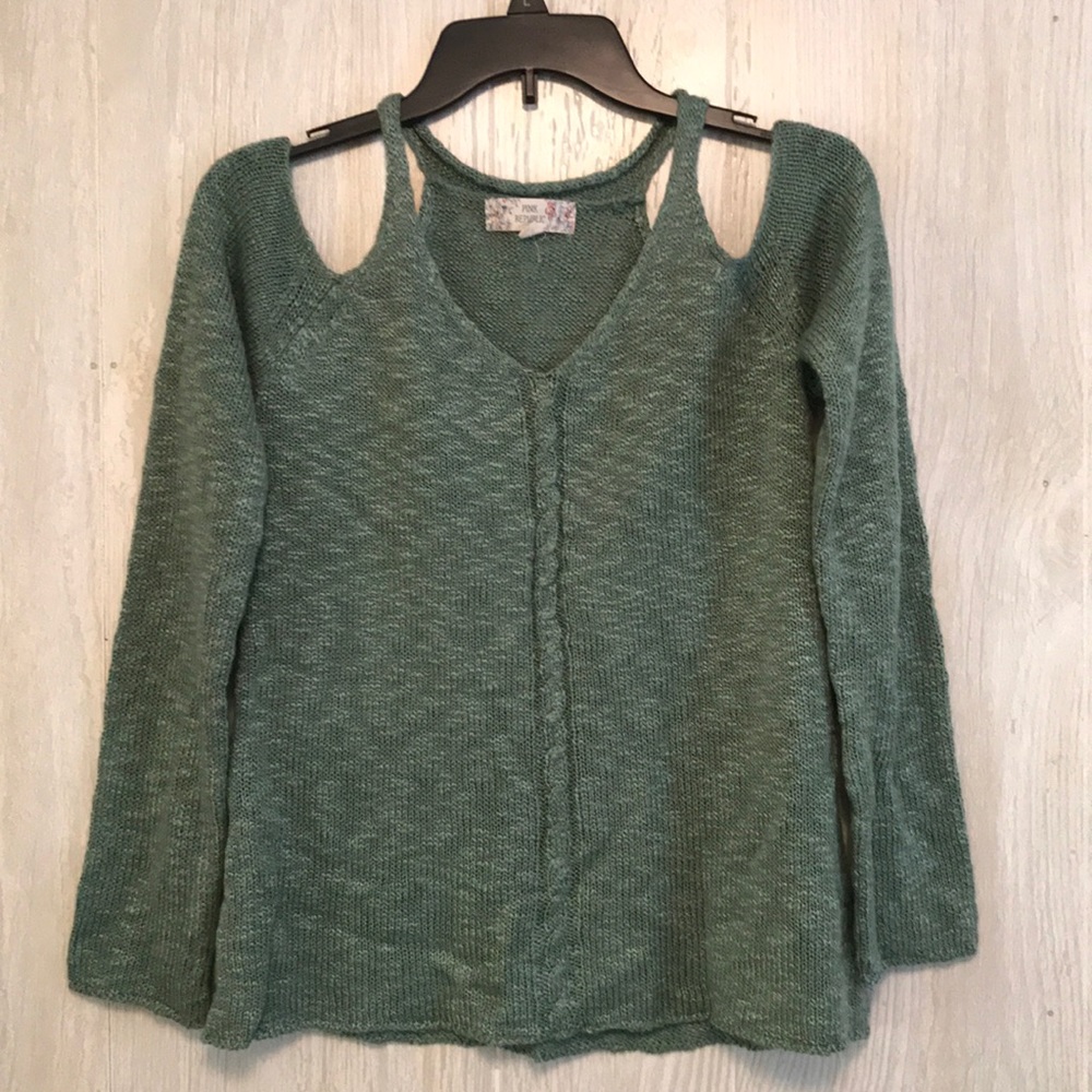 Cold Shoulder Sweater